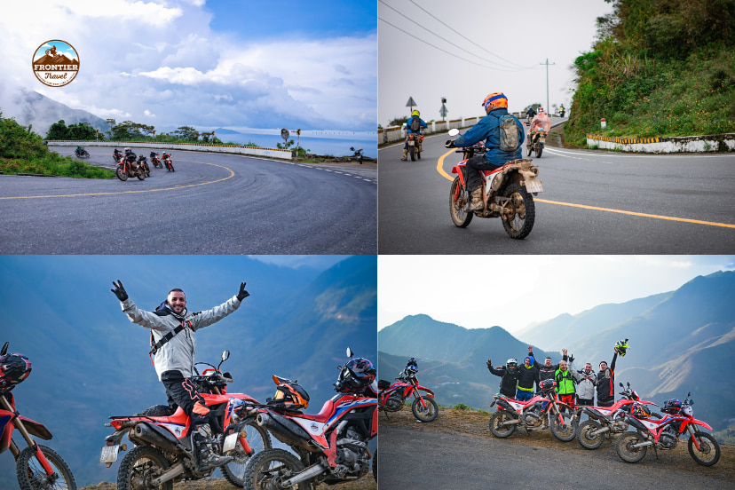 Big bikes riding on Vietnam&rsquo;s mountain passes and coastal highways.
